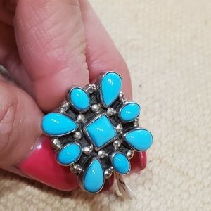 NA sleeping  beauty turquoise ring